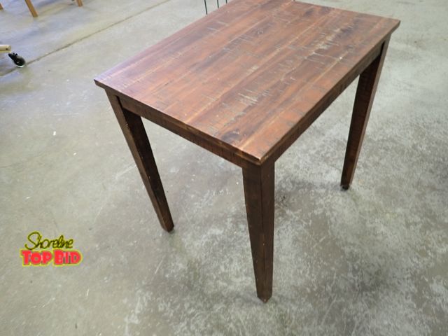 Lot 59-20089 - Solid Wood Side Table, 20" x 14" x 20"
