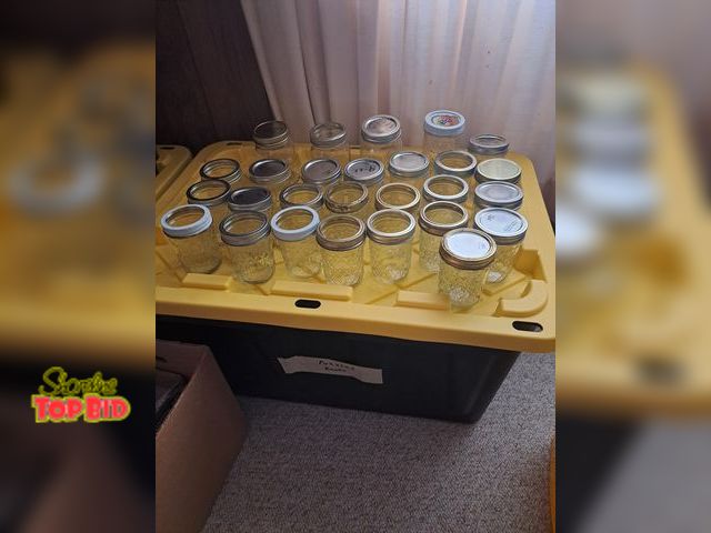 Lot 59-76037 - Jelly jars with rings