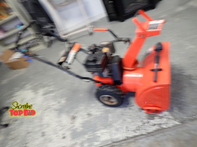 Lot 59-43810 - Ariens 5520 Snow King Snow Blower, Excellent Condition, Runs &amp; Operates Great, Electric Start