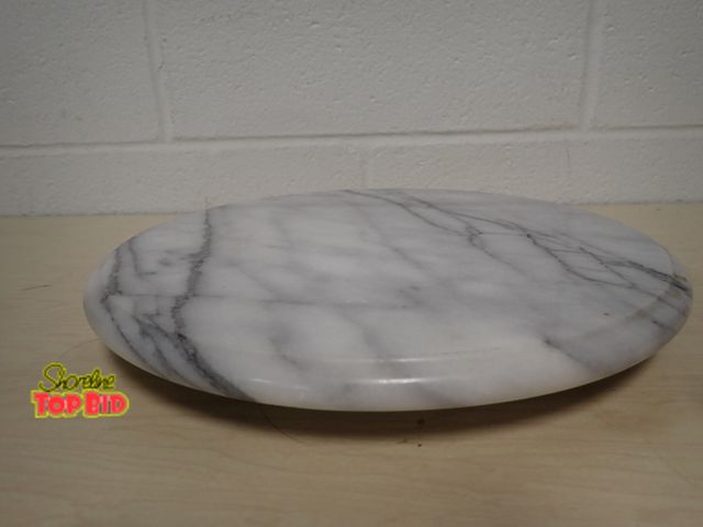Lot 59-41341 - Marble Lazy Susan Turntable