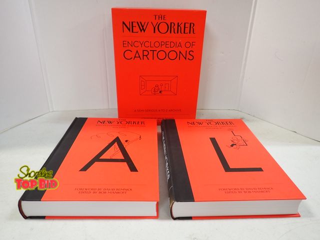 Lot 59-43157 - The New Yorker Encyclopedia Of Cartoons, A to Z Archive, Slipcase - Great Condition