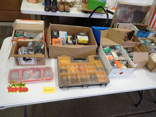 Lot 59-20169 - Large Lot of Hardware &amp; More