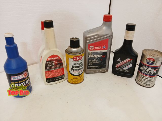 Lot 59-71021 - New Garge oils lot. Most are unopened or mostly full