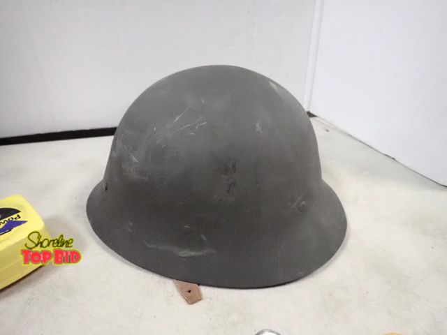 Lot 59-41418 - Vintage Swedish M29 Steel Helmet Complete Liner TRW-143