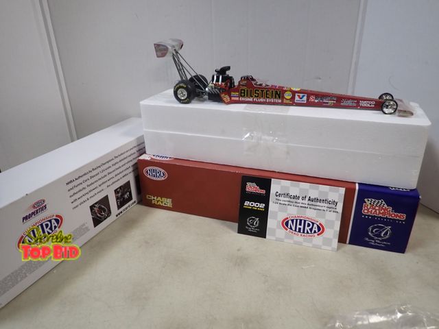 Lot 59-41392 - New NHRA Bilstein Dragster 16" long Diecast