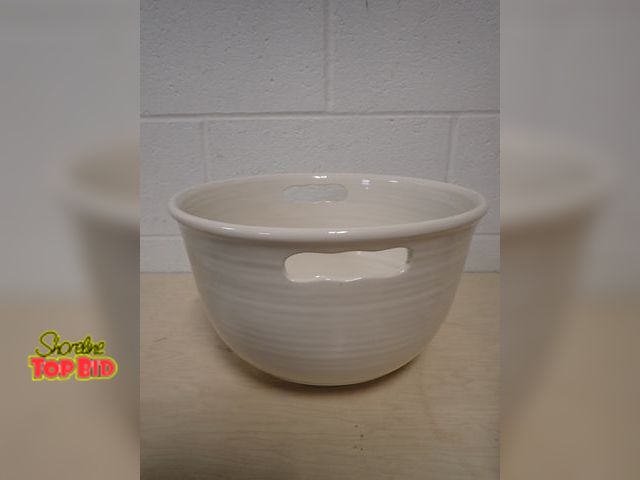 Lot 59-41340 - Katie Brown Handle Mixing Bowl - Extra Large