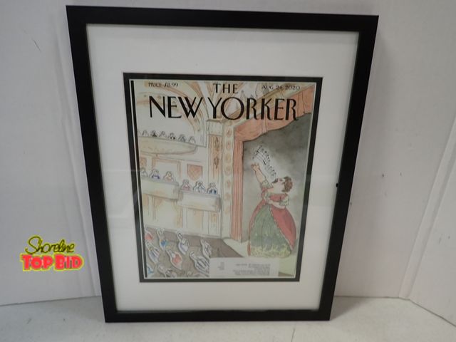 Lot 59-43461 - Framed The New Yorker Magazine 11" x 14"