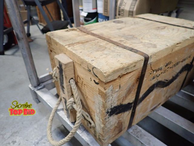 Lot 59-33308 - 1 Sealed Crate of 8 Millimeter Mauser Rifle Ammo