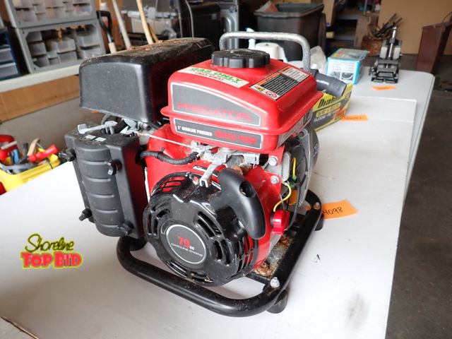 Lot 59-44098 - 1" Gas Predator Water Pump, Works