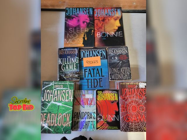 Lot 59-93223 - Iris Johansen 9 Book Lot! See photos for specific titles included!