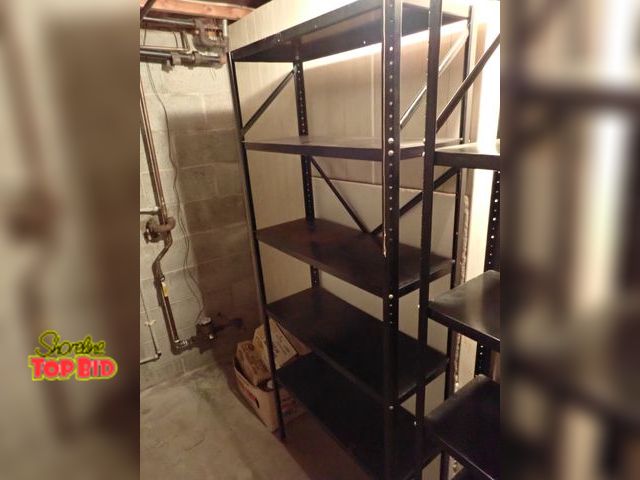 Lot 59-43367 - 72" x 30" x 12" Metal 5-Tier Shelving Unit