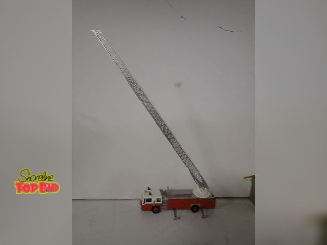 Lot 59-43358 - 9 1/2" Conrad 1:50 Scale Heavy Cast Fire Engine Made in Germany, Model 5503, Mint Condition