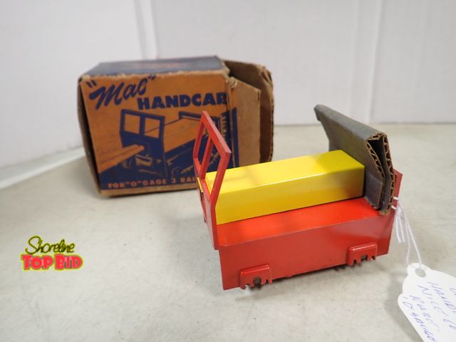 Lot 59-41764 - Mac Handcar O Gauge original box nice condition rare