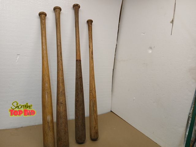 Lot 59-71010 - Vintage wood baseball bats