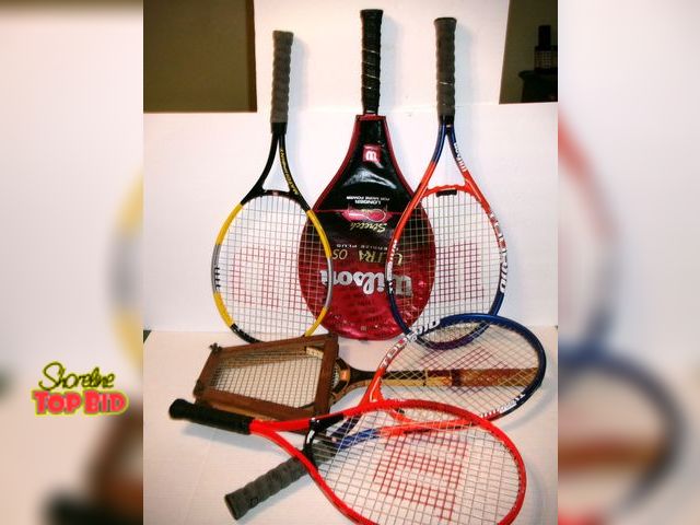 Lot 59-74450 - 6 Lot of 6 Tennis Racquets.
