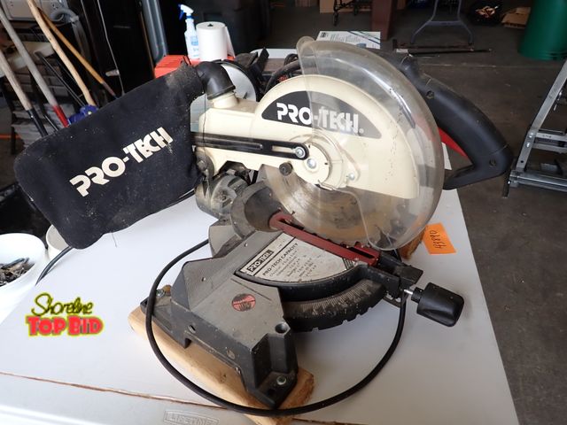 Lot 59-43890 - ProTech Compound Shop Saw, Works