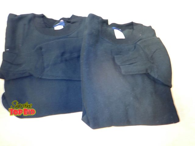 Lot 59-45107 - New Old Stock Navy Blue Sweatshirts Size Small
