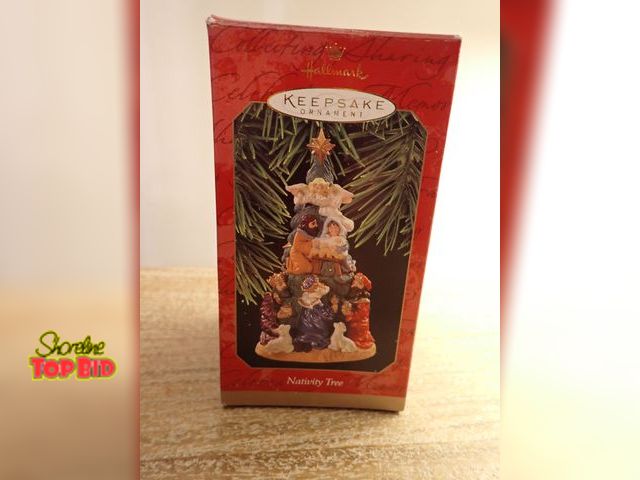 Lot 59-41709 - Hallmark keepsake Nativity Tree ornament