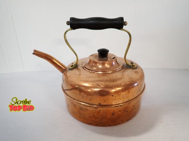 Lot 59-24259 - Vintage Linaglow Heatmaster Copper Kettle, Made in England