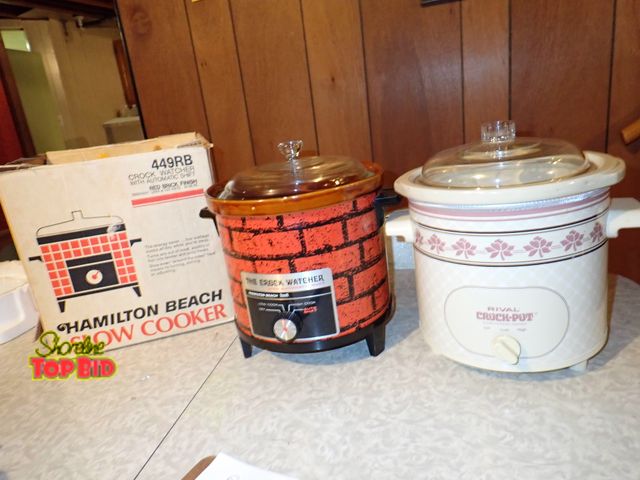 Lot 59-43379 - 2 Vintage Slow Cookers