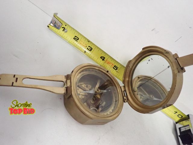Lot 59-10300 - Antique Brass Nautical Stanley London Brunton Compass