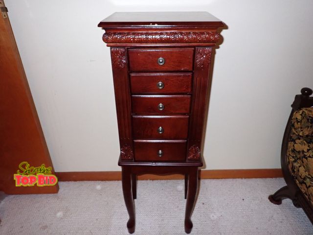 Lot 59-43228 - Vintage Jewelry Armoire