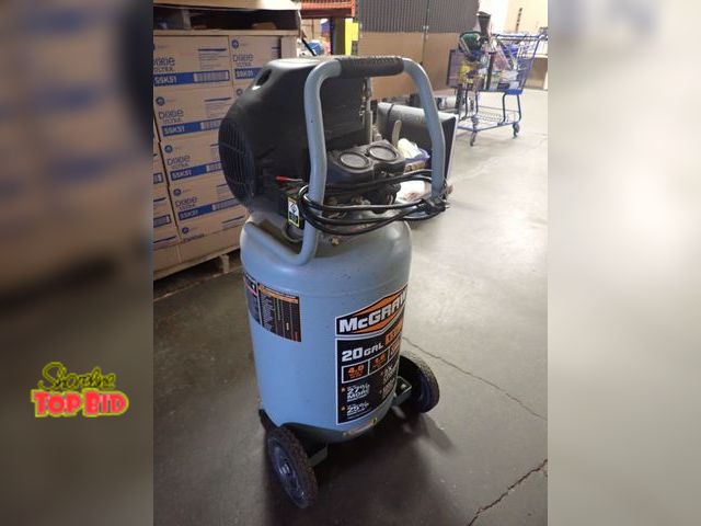 Lot 59-43704 - McGraw 20-Gal 1.6 HP Air Compressor, Tested - Working