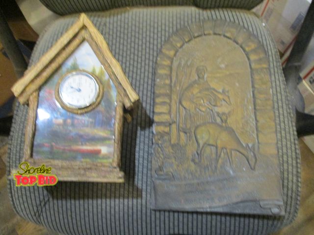 Lot 59-92025 - clock untested will need battery