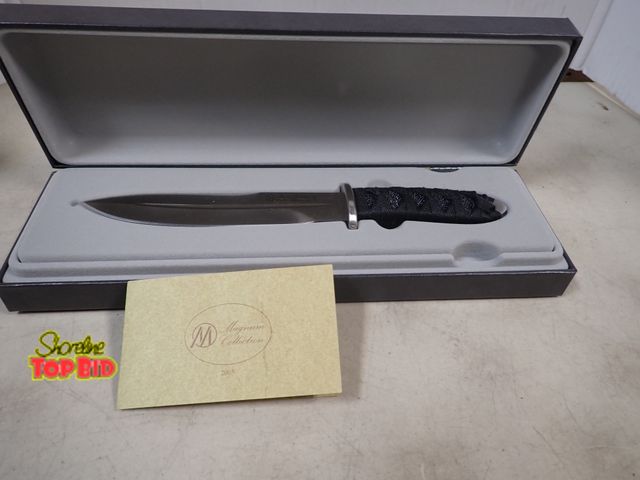 Lot 59-41447 - Magnum Collection Boker Design by Pohl Skeksis Knife 7" Blade, New 2005