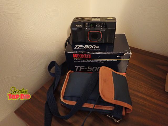 Lot 59-43239 - Ricott TF-500 35mm Auto Focus Camera with Carrying Case