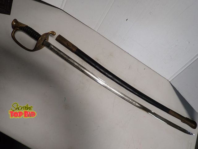 Lot 59-14240 - Ames Model 1850 Foot Officers Sword No. 32