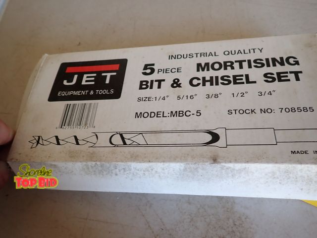 Lot 59-20148 - Jet 5 Bit &amp; Chisel Set - Mortising Model: MBC-5