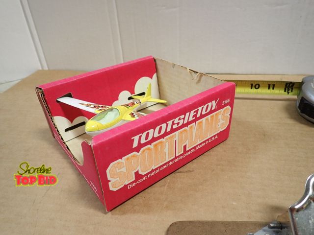 Lot 59-24114 - Tootsie Toy Sport Planes Diecast &amp; Plastic with Original Packaging