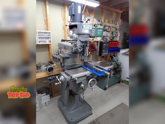 Lot 59-18041 - Millrite 8" x 36" Verticle, Spindle has been re-ground for R-8, X-axis Power Feed, X-axis and Y-axis...