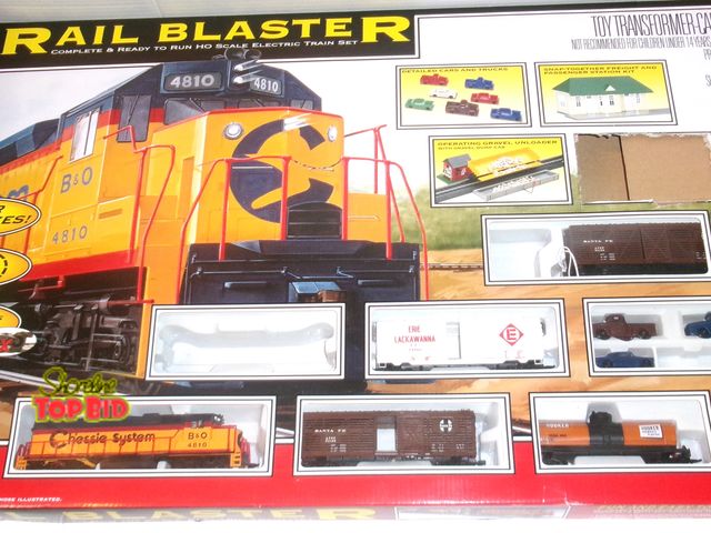 Lot 59-74493 - Huge Train lot - 2 sets in open box + 4 loose cars ( may or may not belong to one either set - I am ...