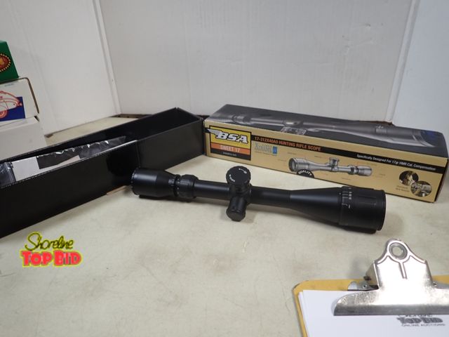 Lot 59-41389 - New BSA Sweet 17 17-312x40AO Hunting Rifle Scope