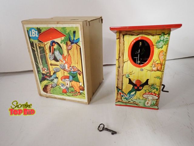 Lot 59-43367 - Tin Birdhouse Bank, German