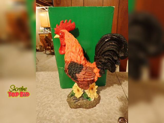 Lot 59-43123 - 12" Composite Rooster