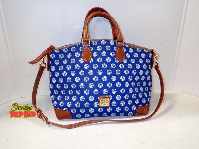 Lot 59-43278 - Dooney &amp; Burke Chicago Cubs Handbag, Gently Used