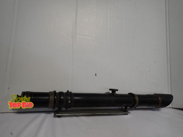 Lot 59-14089 - Antique Bronze Painted Ship Military Sighting Telescope - Possibly British Artillery Sighting Telesc...