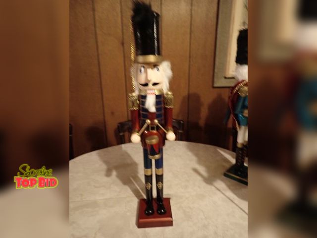 Lot 59-43258 - 22" tall Nutcracker, Great Condition