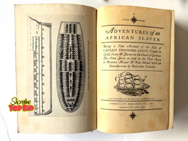 Lot 59-20194 - The Adventures of an African Slaver - biographic slave merchant Theodore Canot, Very legible
