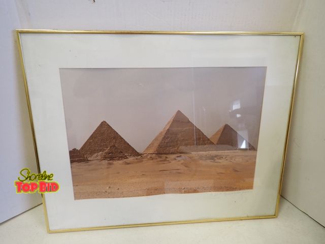 Lot 59-20121 - The Great Pyramid of KHufu by Judy Horner 20" x 26"