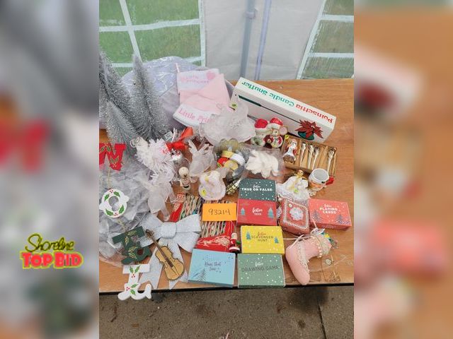 Lot 59-93214 - Massive Christmas Lot! This massive Christmas lot includes so many goodies! Included are card games,...