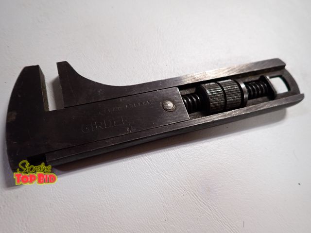 Lot 59-14180 - Rare Joseph Lucas LTD Wrench Tool Girder Pat. No. 578643 "King Dice", Made in England 5 11/16" long