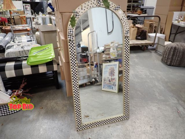 Lot 59-43187 - Decorative Wall Mirror - Needs Some TLC - 48" x 23 1/2"