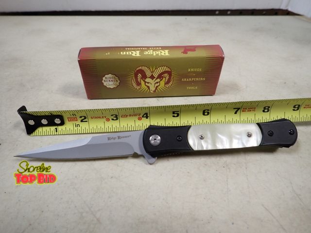 Lot 59-41357 - New Ridge Runner 8" Folding Knife with Lock
