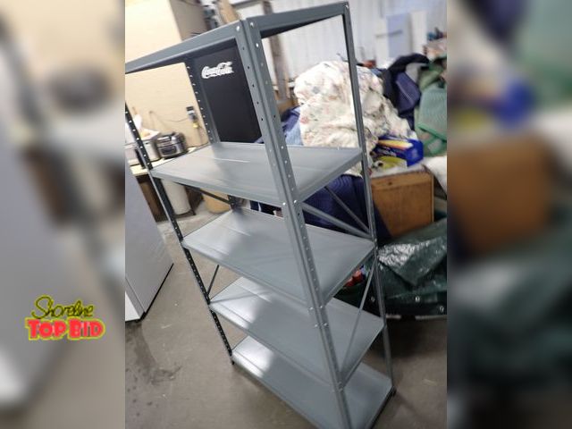 Lot 59-96030 - 4-Tier Metal Storage Shelf 67" x 35" x 15"