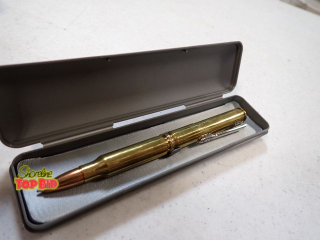 Lot 59-33330 - Brass Bullet-Style Twist Pen