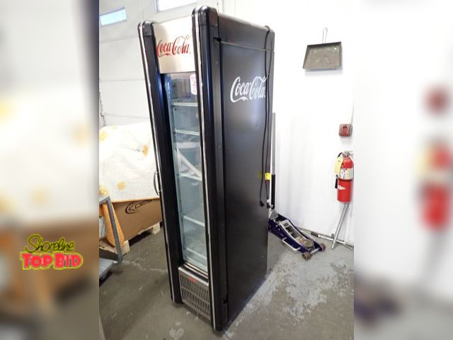 Lot 59-21260 - Commercial Embera Refrigerator Nostalgic Coca-Cola Merchandiser Refrigeration Unit, Tested - Needs R...